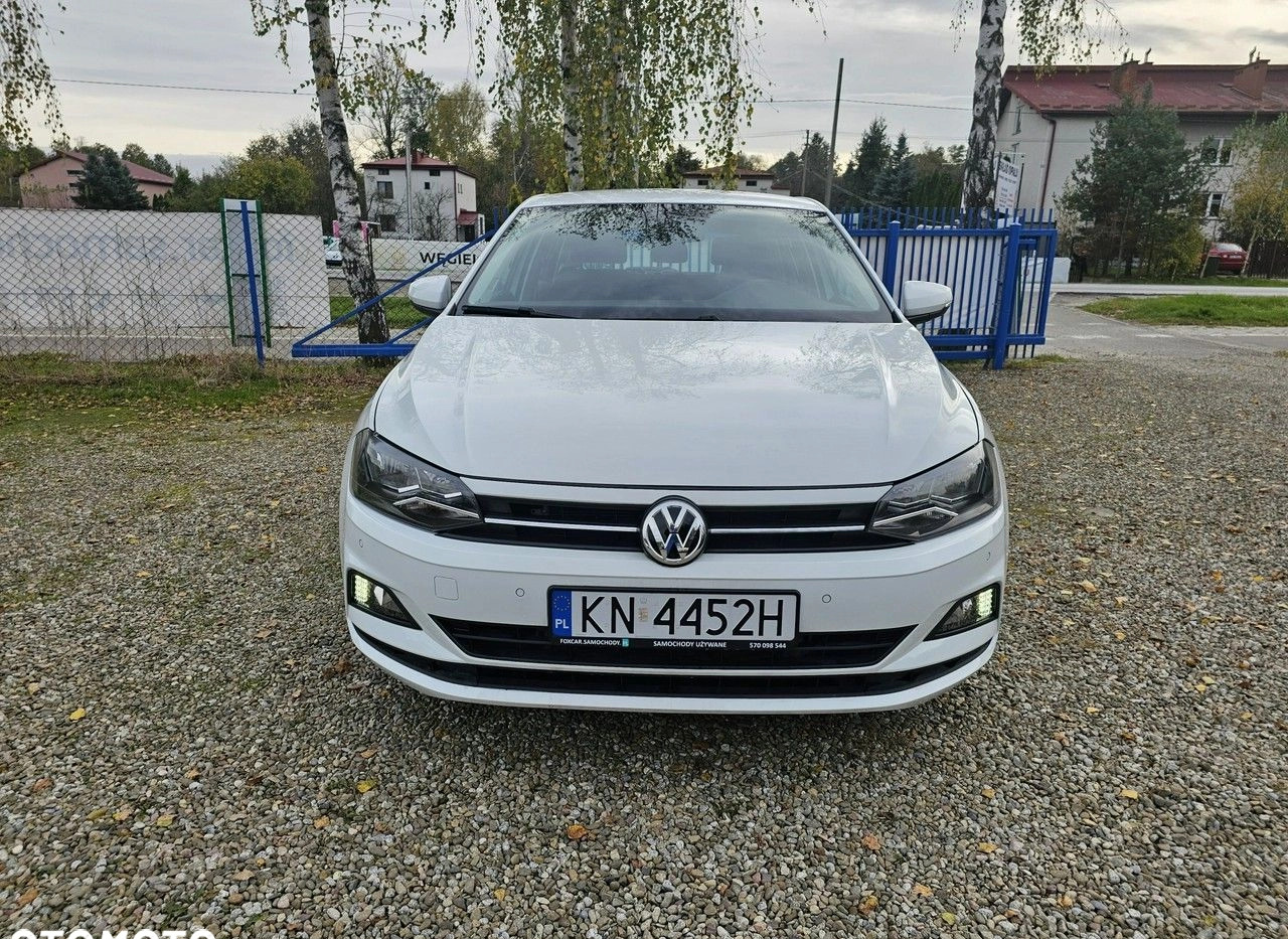 Volkswagen Polo cena 63900 przebieg: 33456, rok produkcji 2019 z Knurów małe 191